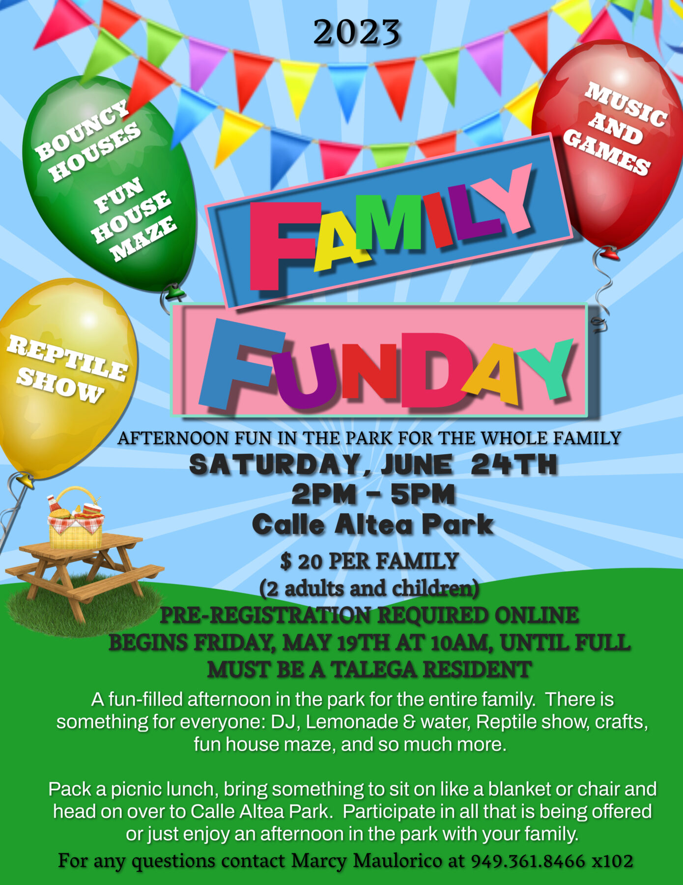 Family FunDay - Talega Today