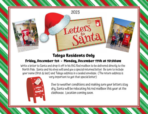 2023 location Santa letter