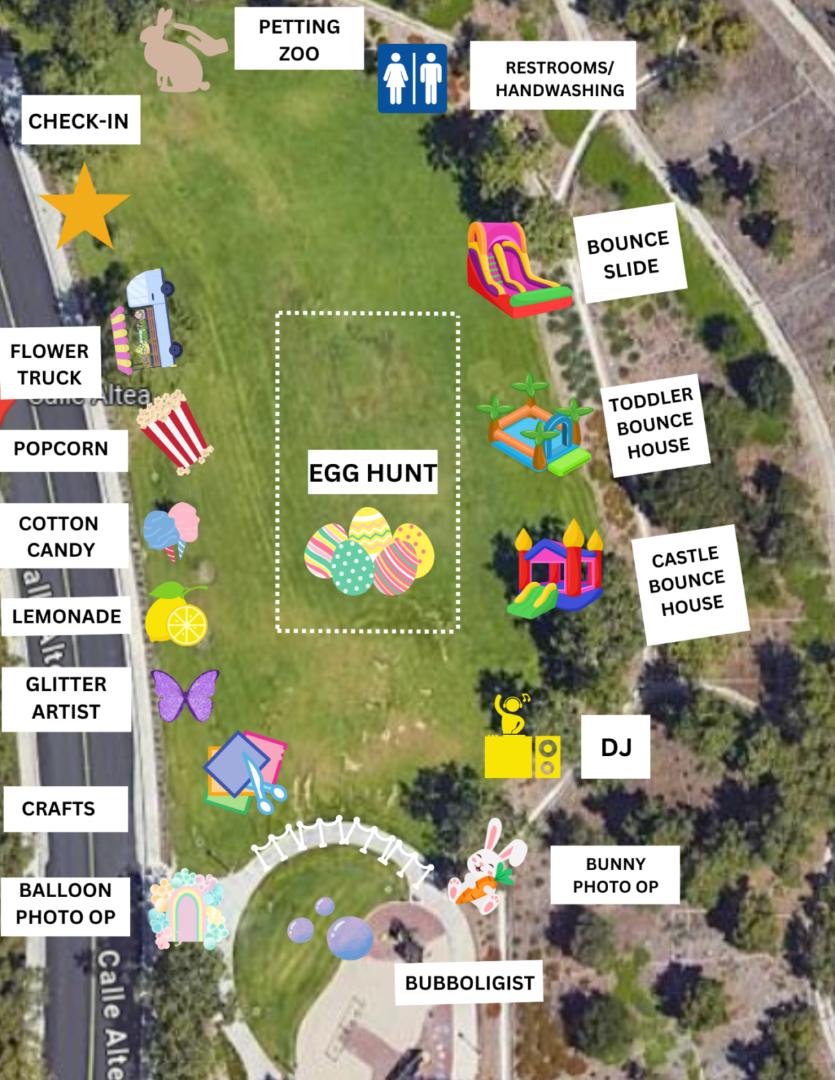 Event Map Layout