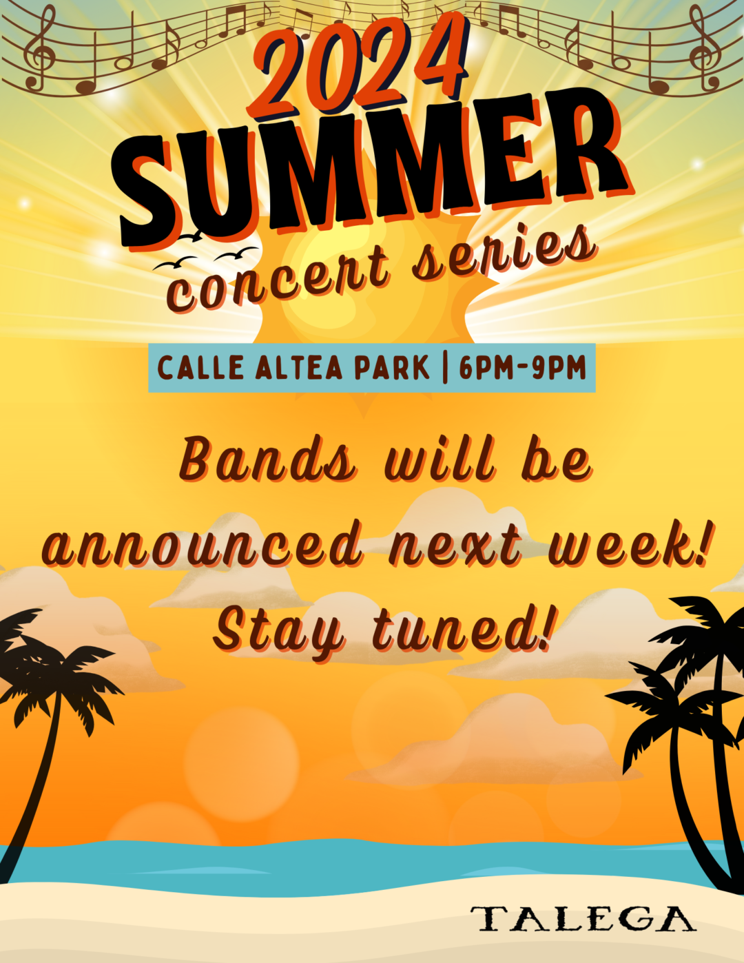 Events Summer Concert Series Flyer