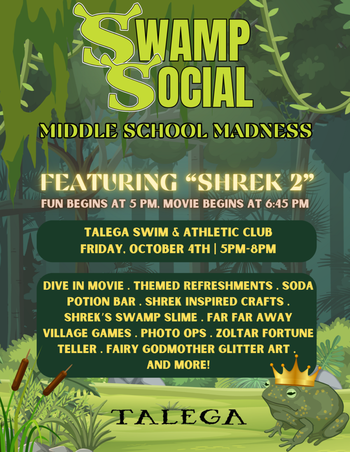 Middle School Madness-Shrek