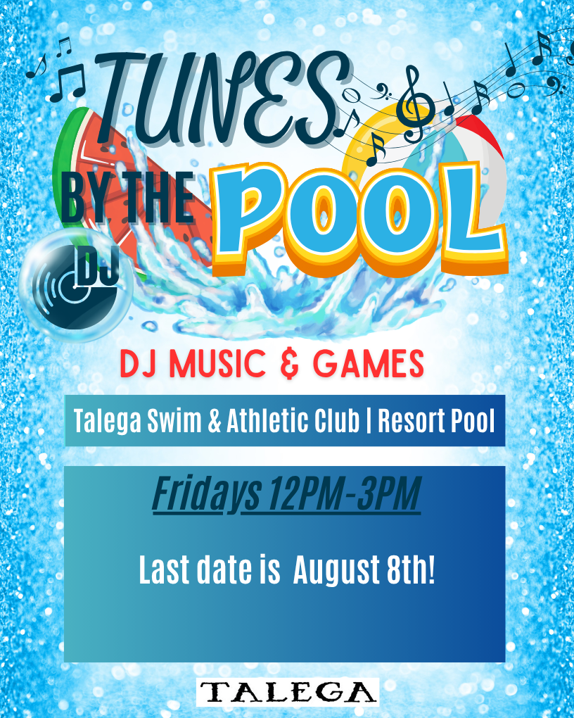 Tunes by the Pool 2025