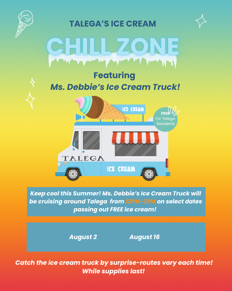 Talega's Ice Cream Chill Zone 