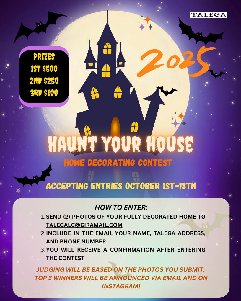 Haunt Your House flyer October 2025